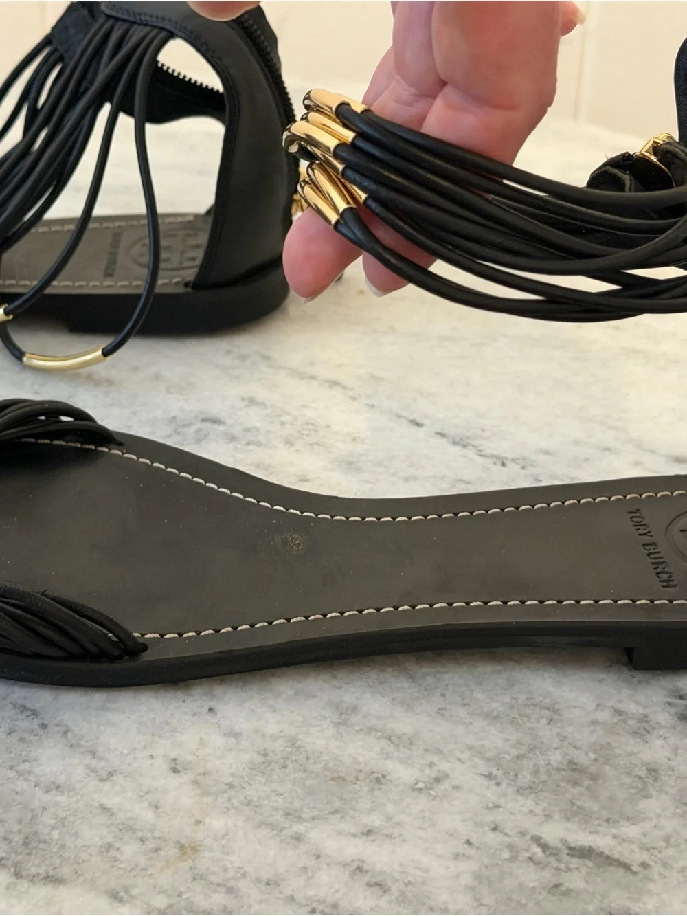 Tory Burch black multi